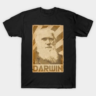 Charles Darwin Retro Propaganda T-Shirt